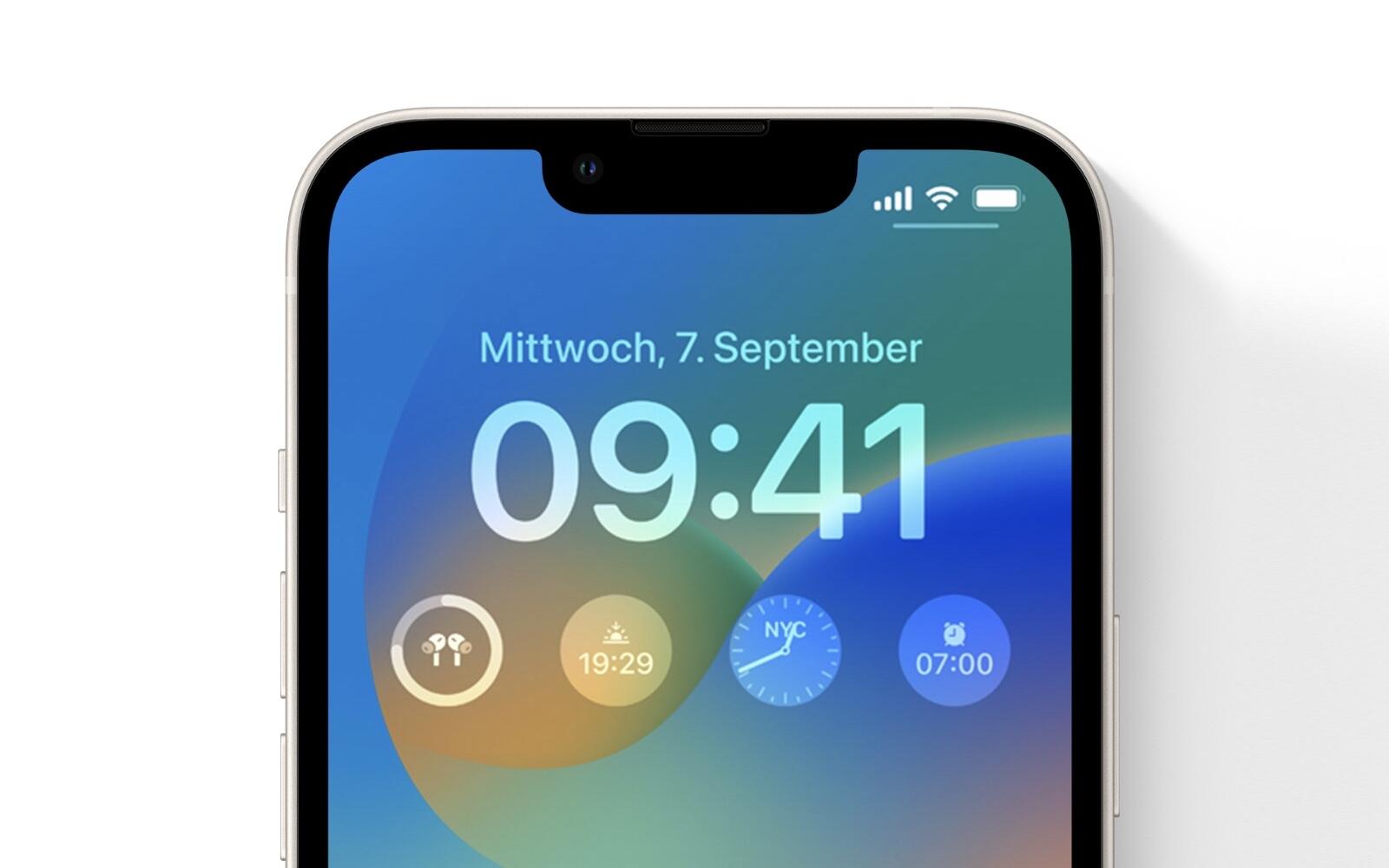 Ios Lockscreen Sperrbildschirm Iphone