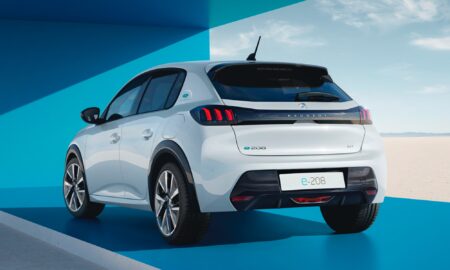 Peugeot Elektro E 208 2023 Heck
