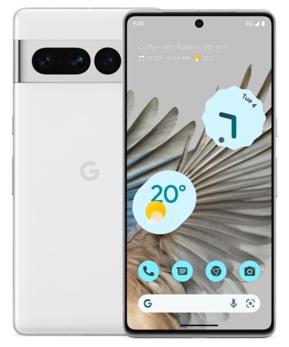 Google Pixel 7 Pro Weiss