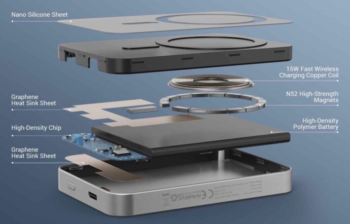 Hinovo Mb1 10000 Magsafe Powerbank