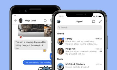 Signal Messenger Header
