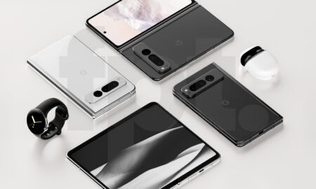 Google Pixel Fold Render Leak