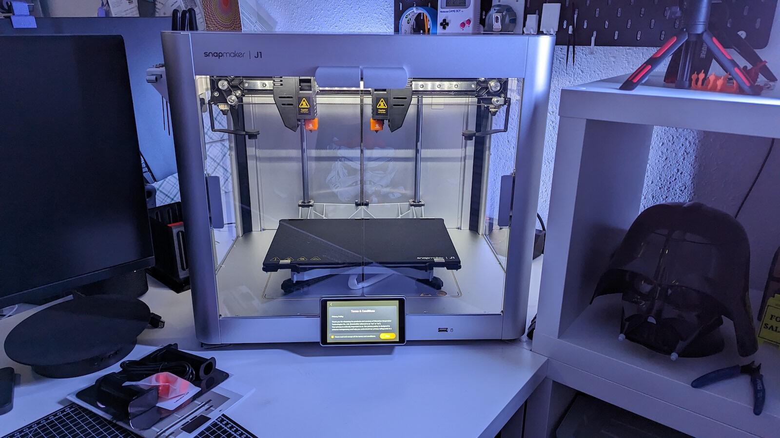 Snapmaker J1 Iidex Drucker Erste Einrichtung