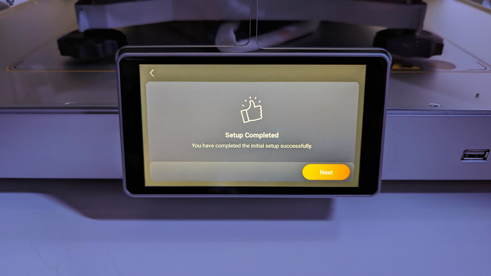 Snapmaker J1 Iidex Drucker Installationsassistent