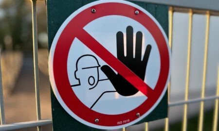 Warnung Stopp Achtung Gefahr