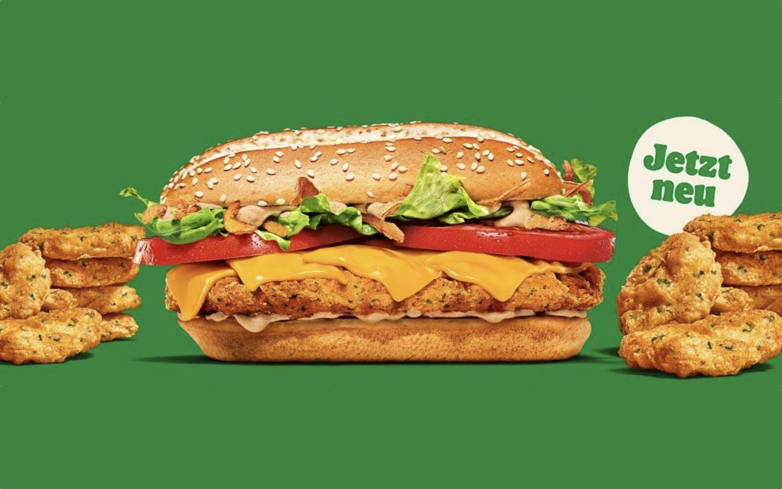 Burger King Vegan Petersilien Sprinkles