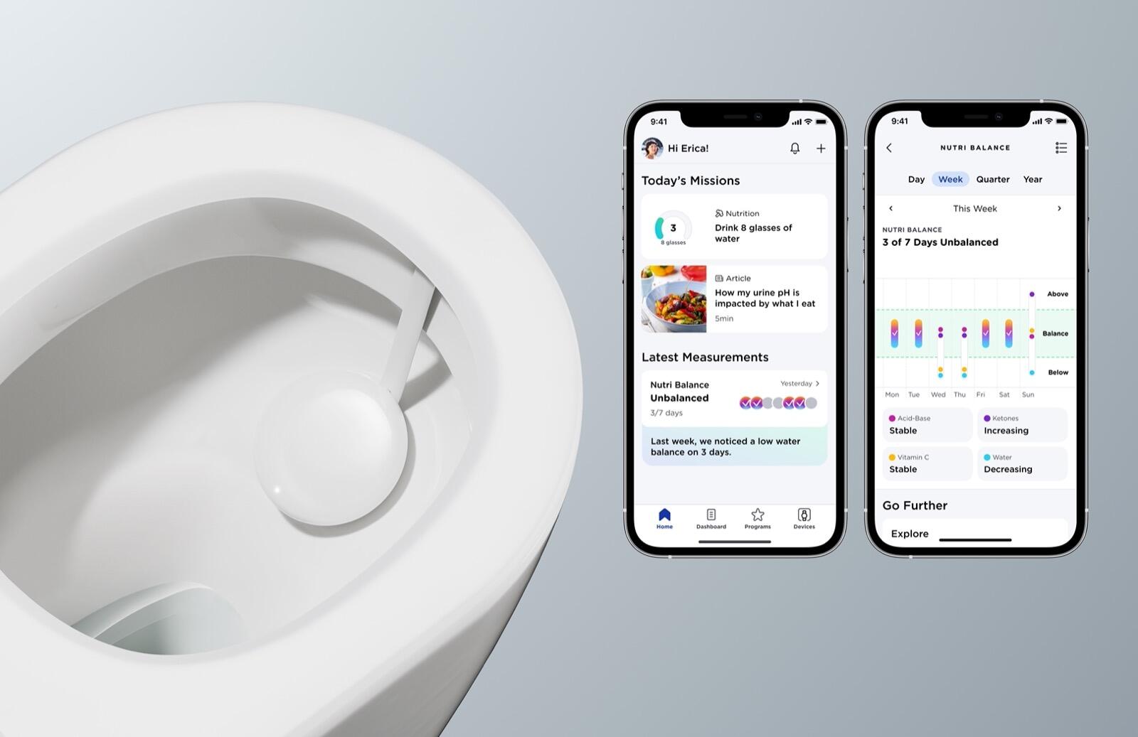 Withings U Scan Key Visual Normal Toilets