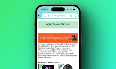 Amazon Rabatt Warehouse