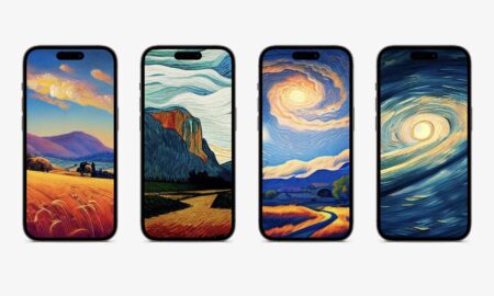 Apple Wallpaper Van Gogh