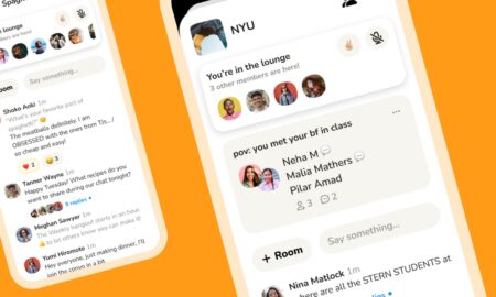 Clubhouse App Header