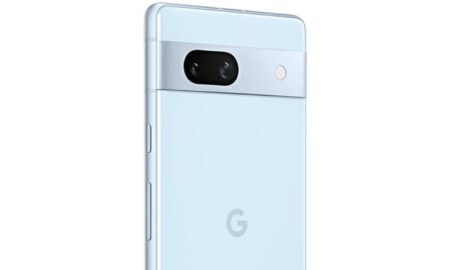 Google Pixel 7a Blau Leak