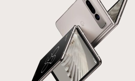 Google Pixel Fold Header