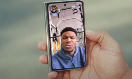 Google Pixel Fold Werbung Front