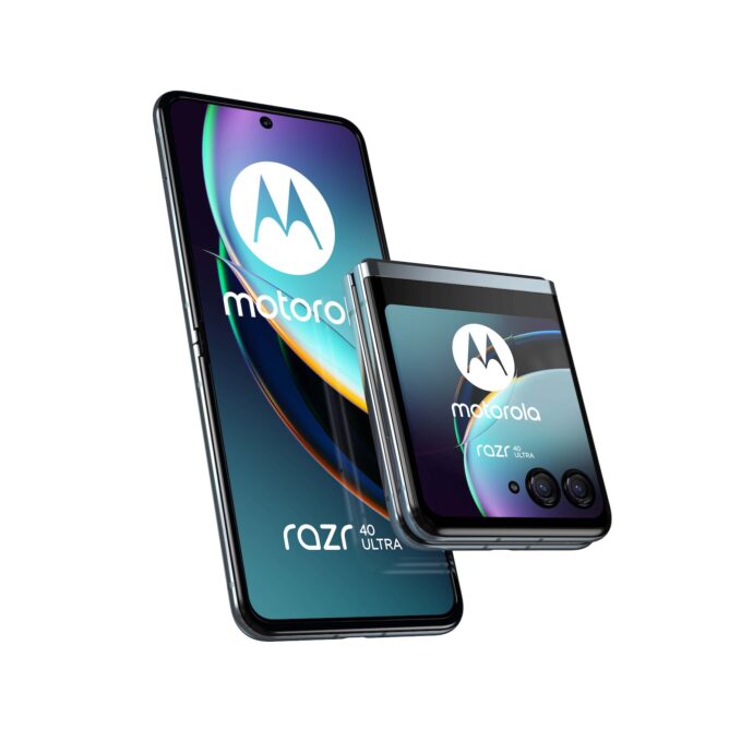 Motorola Razr 40 Ultra Silber