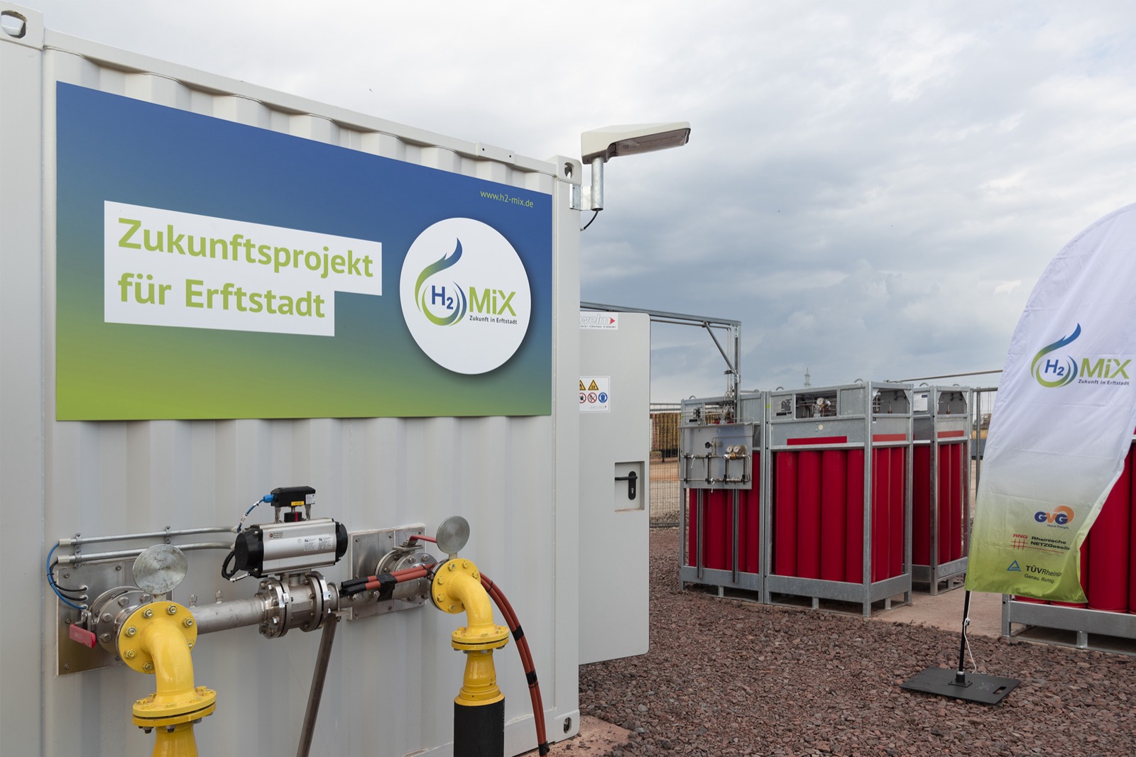 Wasserstoff Feldtest