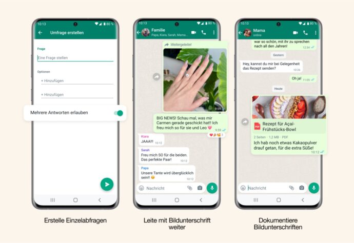 Whatsapp Umfragen Neu