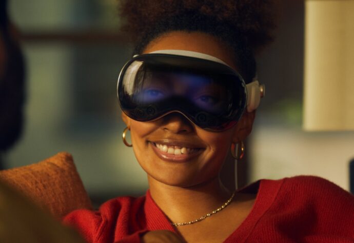 Apple Vision Pro Augen