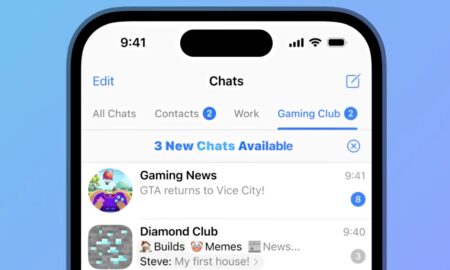 Telegram Chat Header