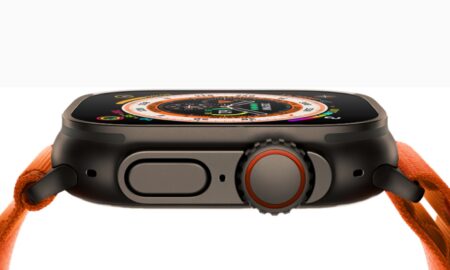 Apple Watch Ultra 2 Mockup Dark