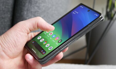 Google Pixel Fold Header