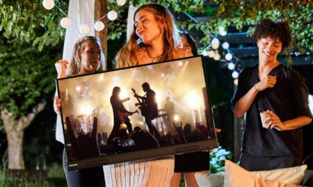 Peaq Portable Tv Kinofeeling Unterm Sternenhimmel (2)