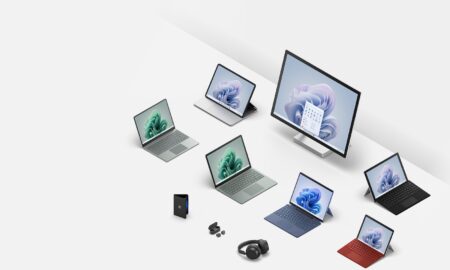 Surface Geräte Header