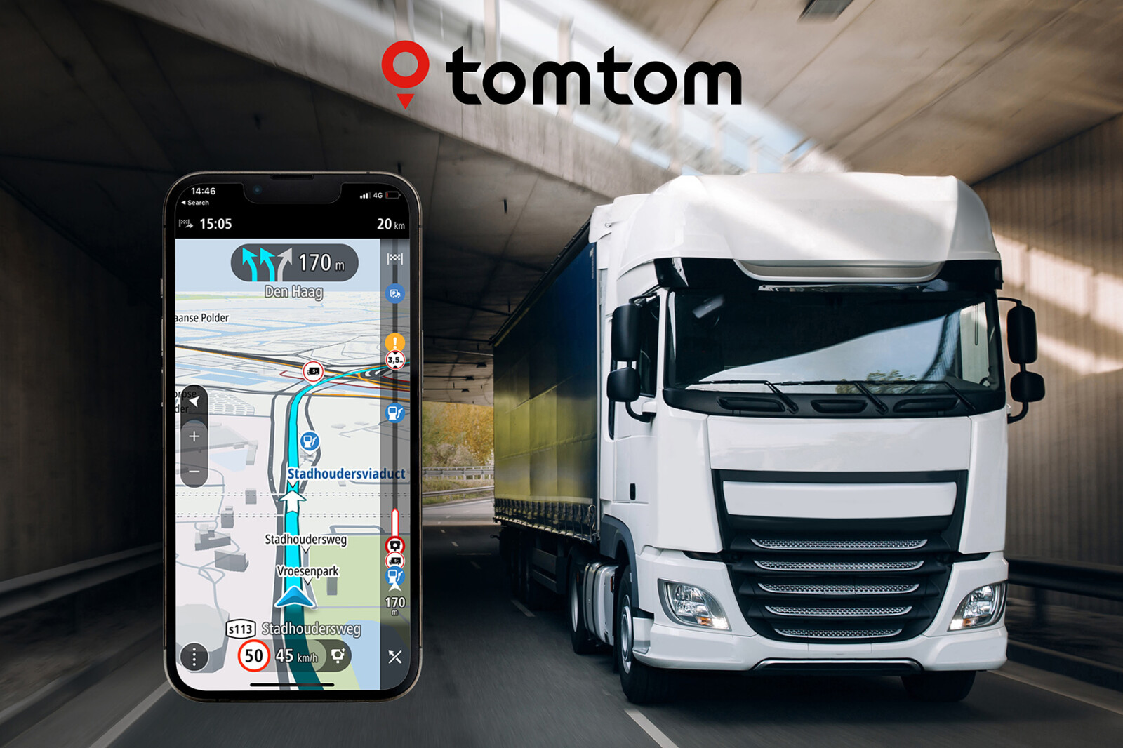 TomTom GO iOSApp bekommt LkwNavigation