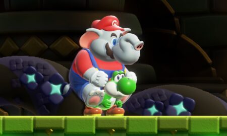 Super Mario Bros Wonder Elefant Yoshi