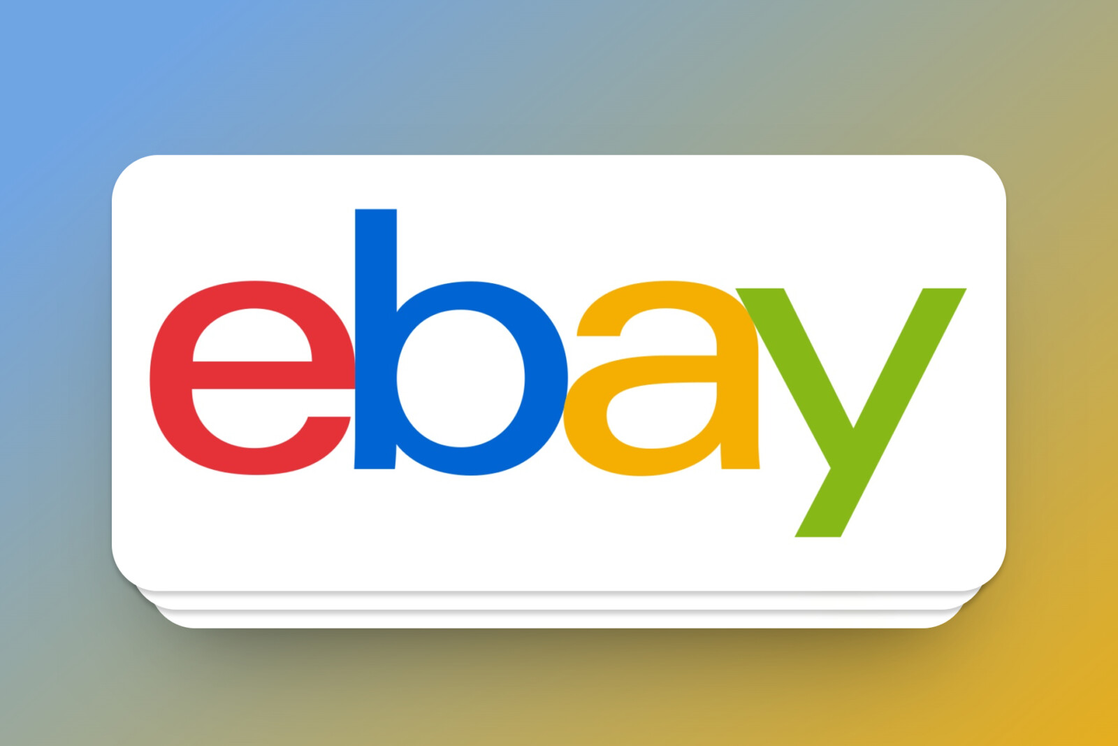 Ebay Logo Header