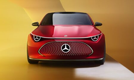 Mercedes Cla Elektro Front Header