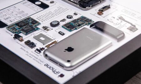 Grid Frame Apple Iphone