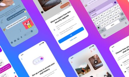 Facebook Messenger Header