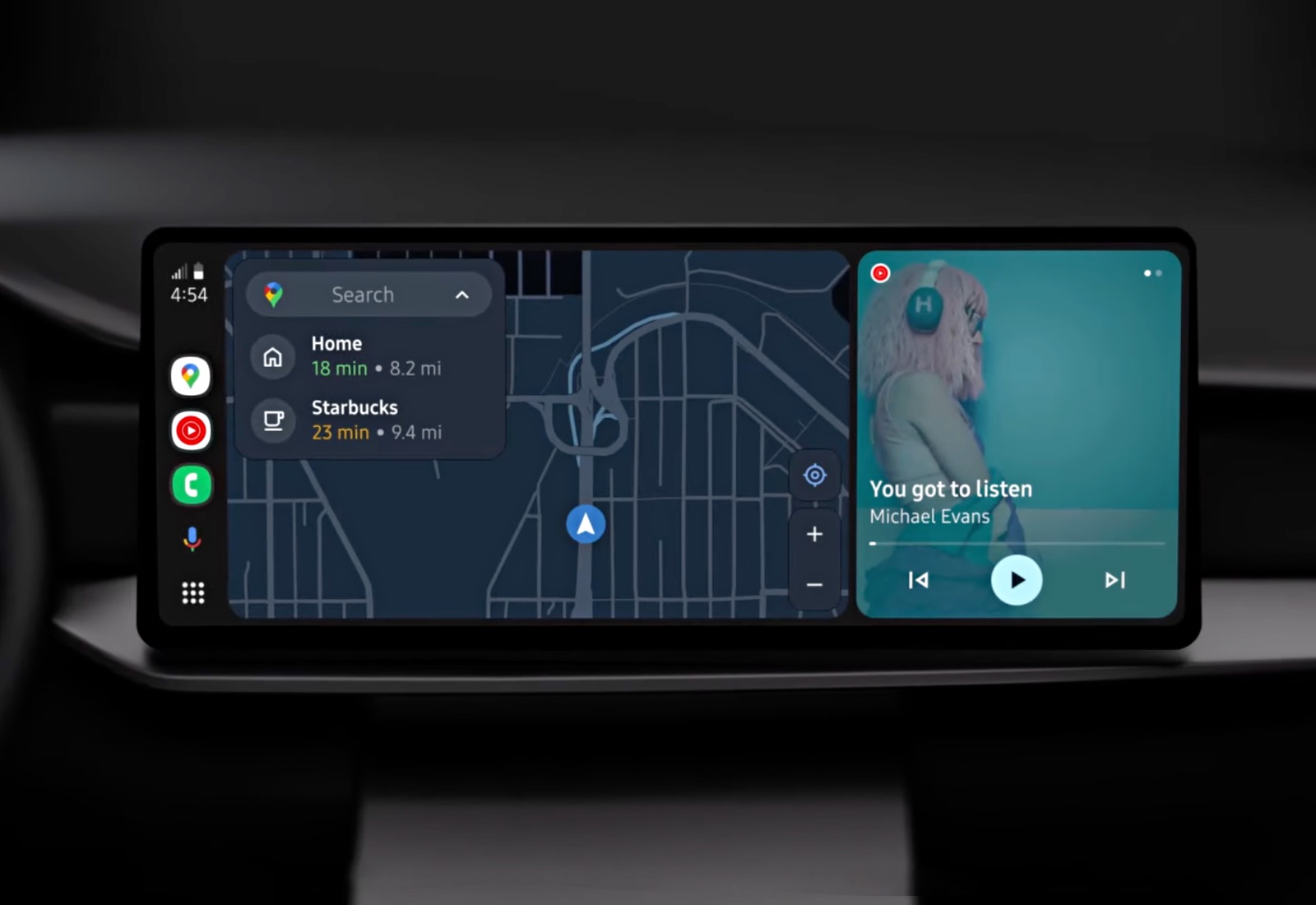 Android Auto Google 2024 Header