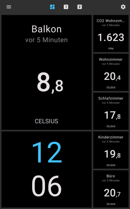 Homehabit Netatmo Display 4