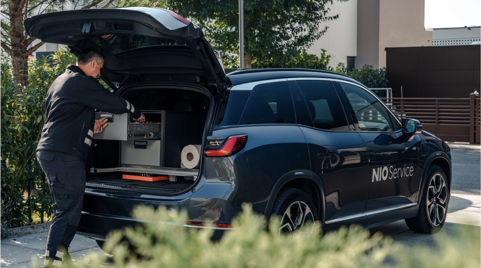 NIO plant mehr Kundenservice Ausbau von NIO Hubs, mobiler Service und mehr