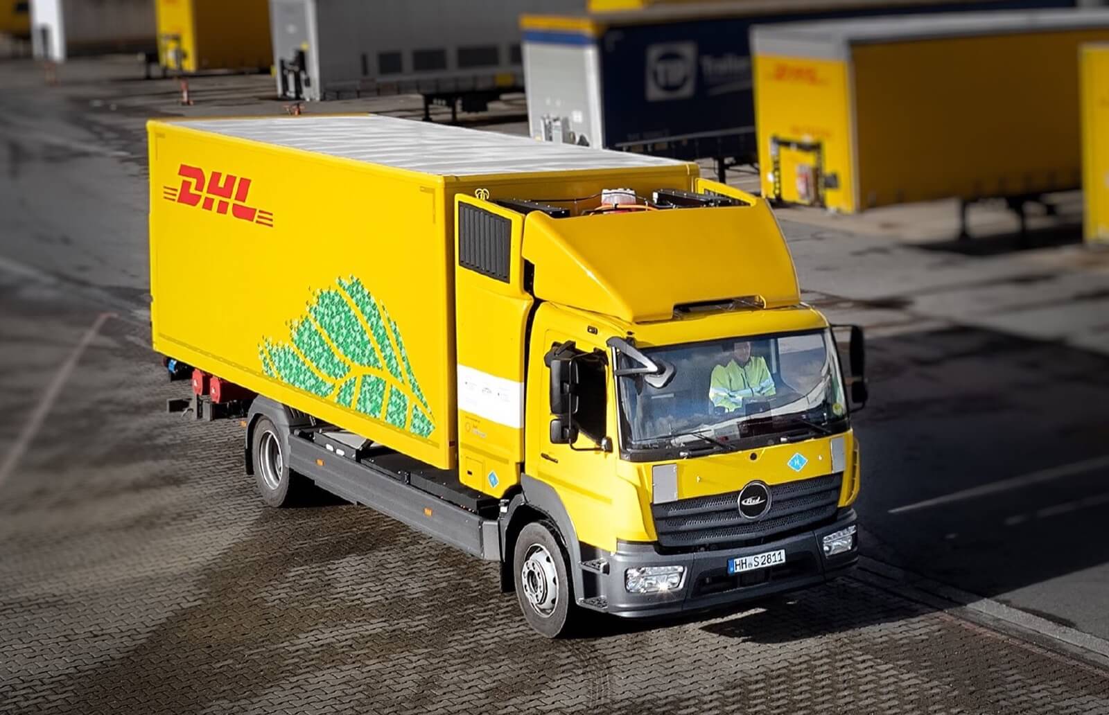 Dhl Hydrogen Truck Paul Shell Daimler