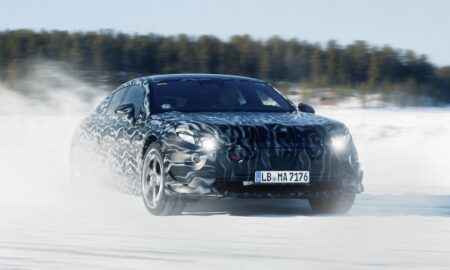 Zukünftige Elektrische Performance Plattform Amg.ea Auf Erster Wintererprobung In Schweden Winter Testing The Future Electric Performance Platform Amg.ea In Sweden