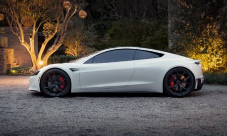 Tesla Roadster White