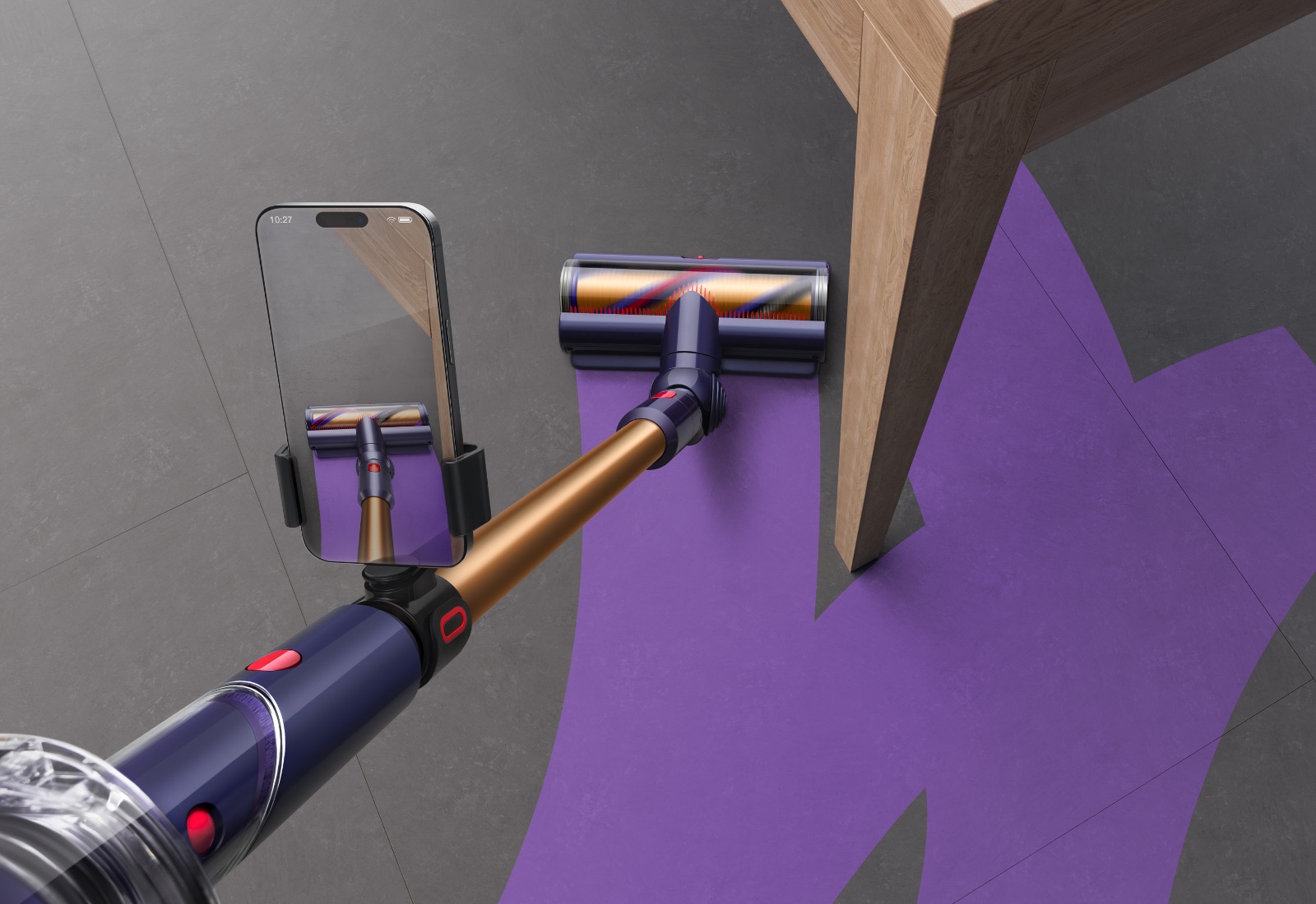 Dyson CleanTrace setzt auf ARTechnologie beim Saugen