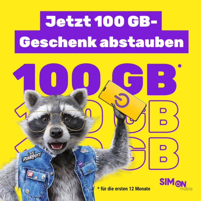 Simon Mobile 100 Gb Bonus