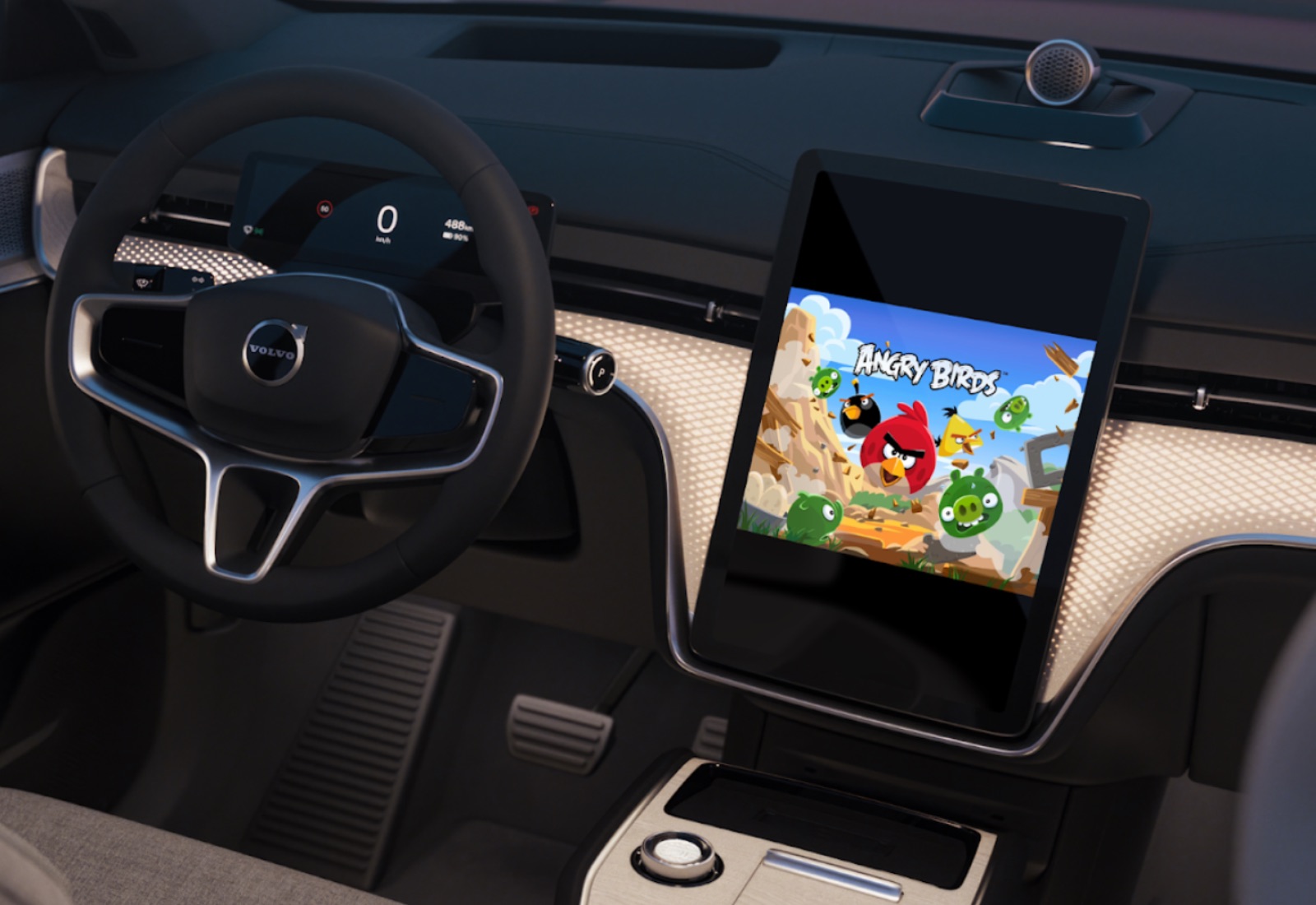 Android Automotive Angry Birds