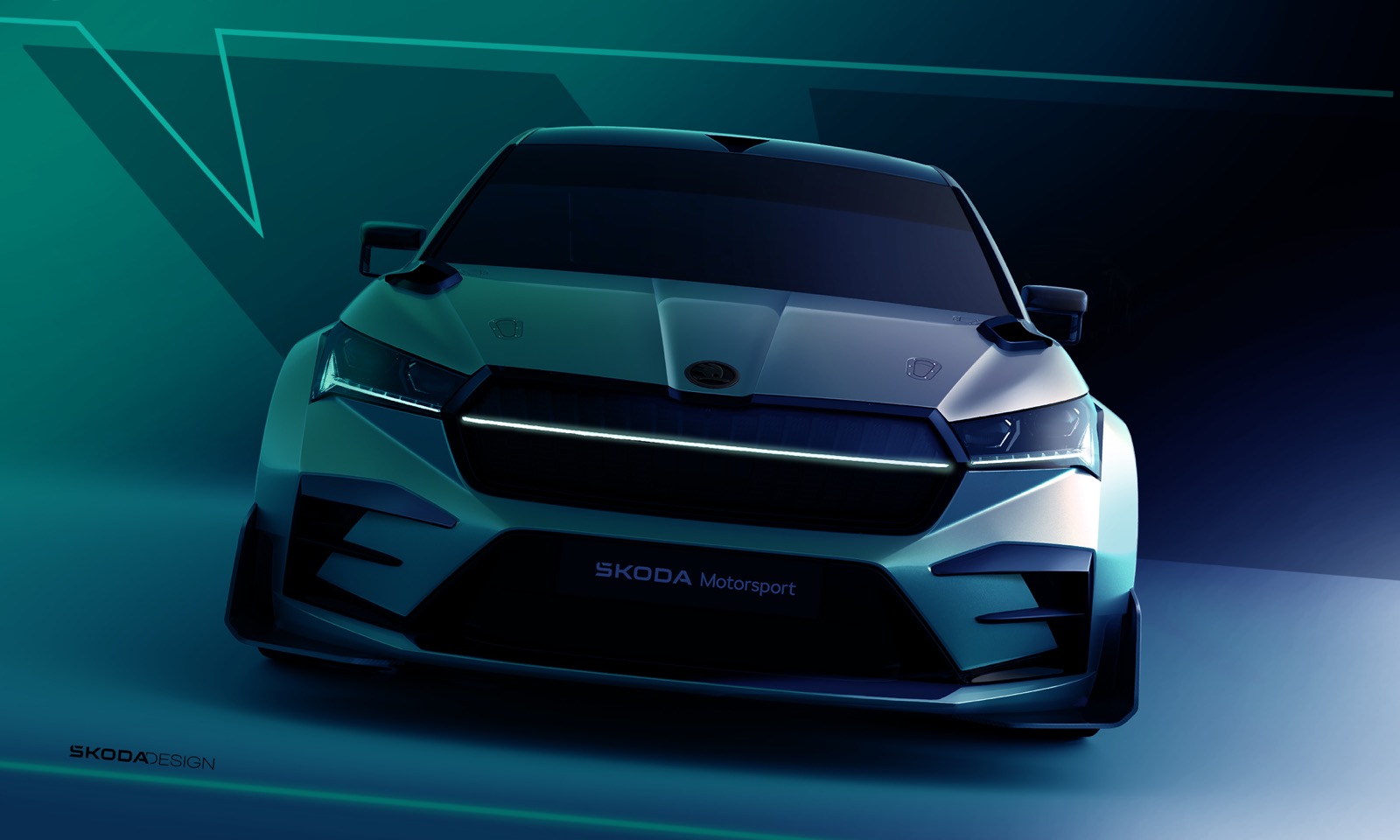 Skoda Enyaq Rs Race 1