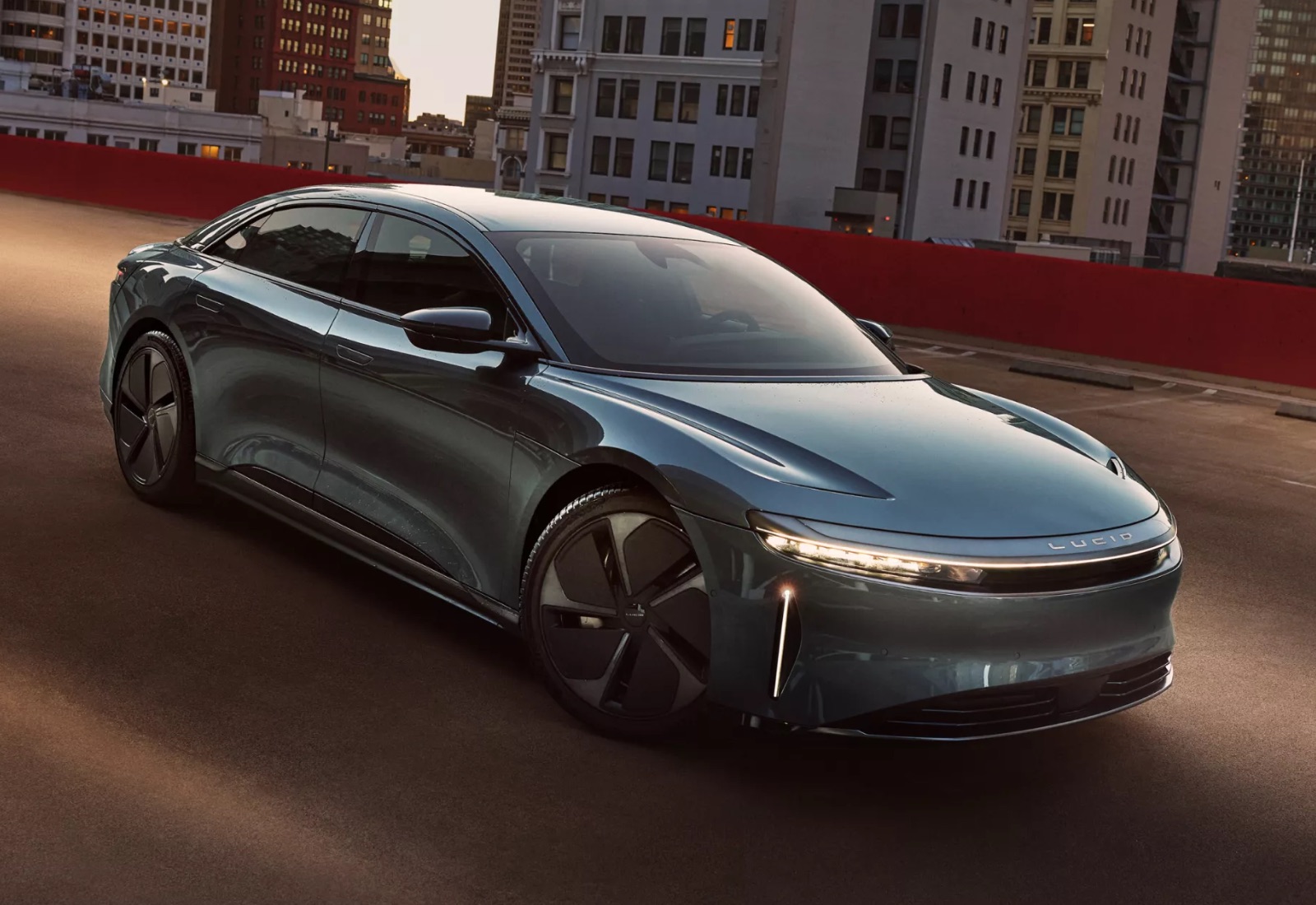 Lucid Air Pure Header