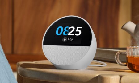 Amazon Echo Spot 2024 Weiss