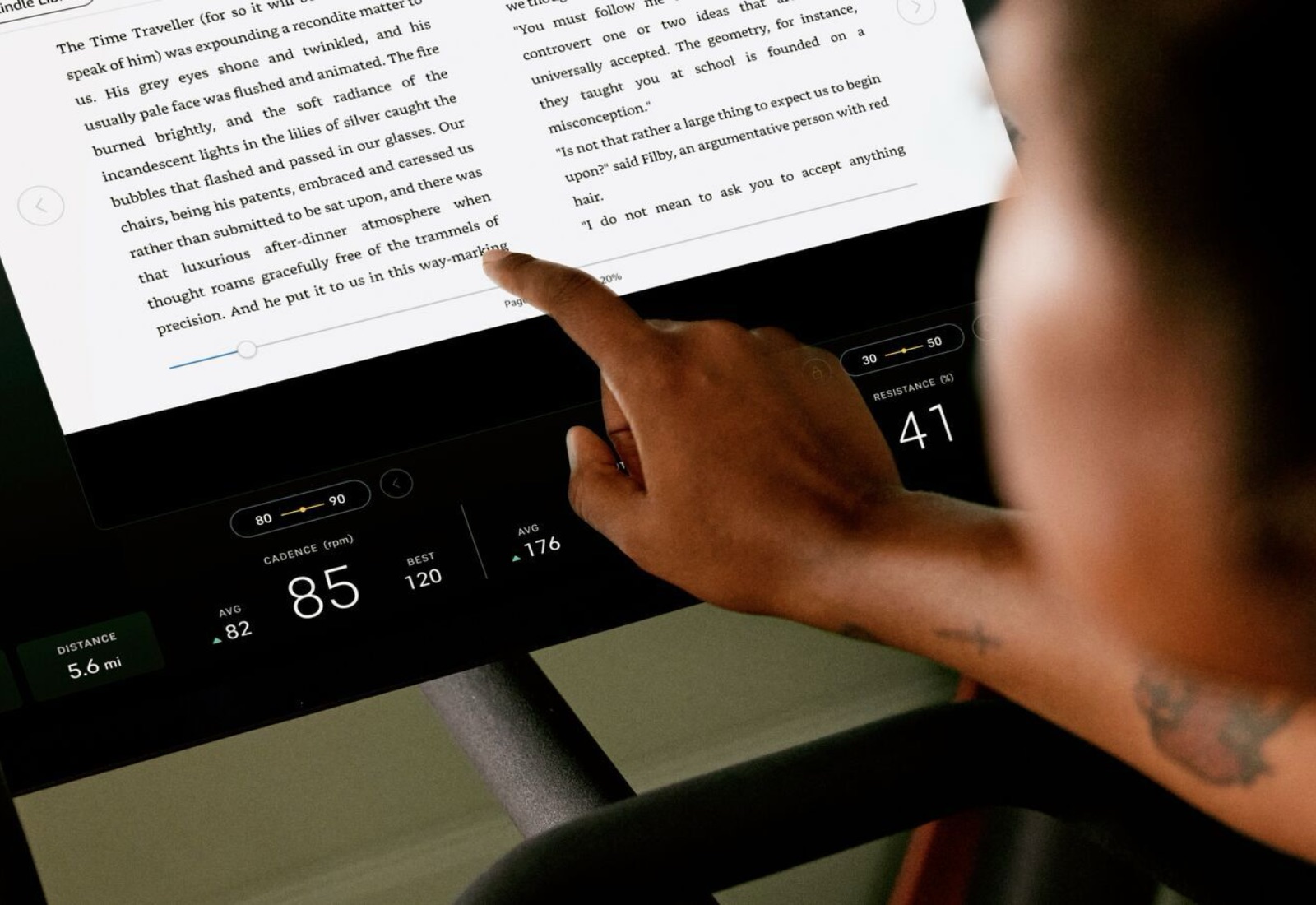 Amazon Kindle Peloton Header