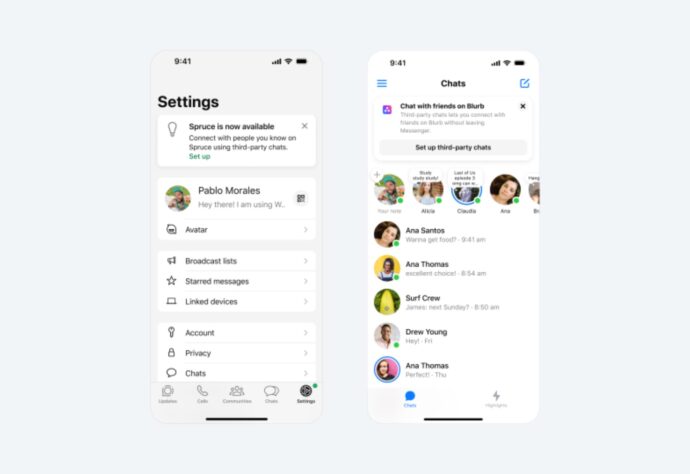 Whatsapp Facebook Messenger Drittanbieter