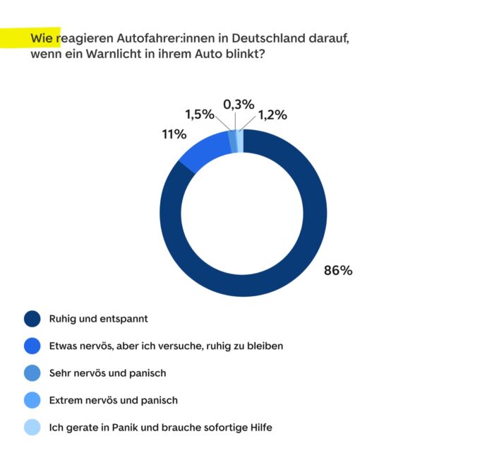 4 Reaktionen Im Auto Auf Warnlichter