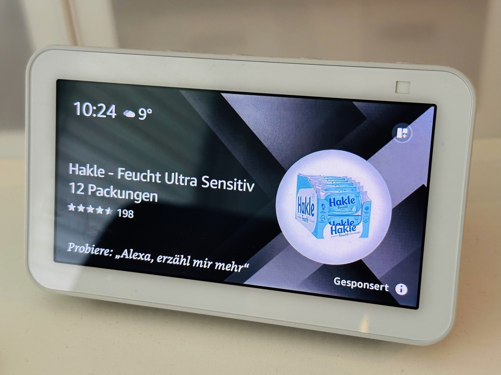 Echo Show Amazon Werbung