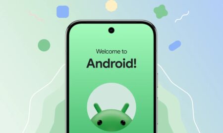 Android Google Logo Header