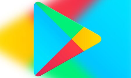 Google Play Store Logo Header